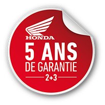 5 ans garantie Honda
